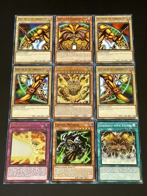 Exodia Full 5 Piece Set + Incarnate + Obliterate!!! + Necross | YuGiOh! - Image 1 of 4