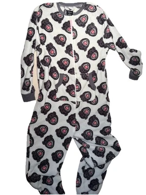 Pijama Baloo Bear One Piece adulto livro da selva Disney lã macia tamanho G 10/12 - Imagem 1 de 4