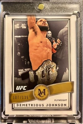 2016 Topps Museum Collection Copper /135 Demetrious Johnson UFC SP MIGHTY MOUSE - Image 1 of 2