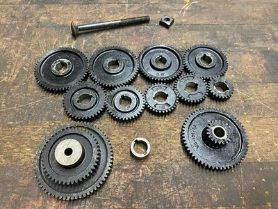 Atlas Craftsman 6" Lathe Threading Change Gear 618 101 Lot Of Lathe Gears - Image 1 of 4