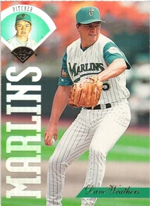 1995 Leaf #58 Dave Weathers Florida Marlins - Picture 1 of 2