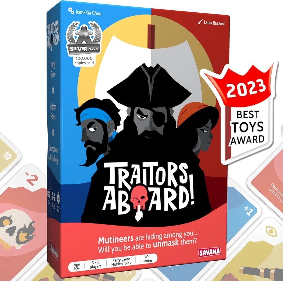 Traitors Aboard (Board Game) - Brand New & Sealed Free UK P&P - Image 1 of 1
