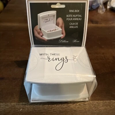 戒指承载盒结婚戒指枕头替代 — 第 1/4 张图片