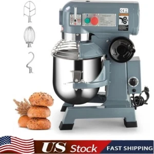 15Qt Commercial Food Mixer with 3Speeds Adjustable,600W Heavy Duty Electric Food - Picture 1 of 8