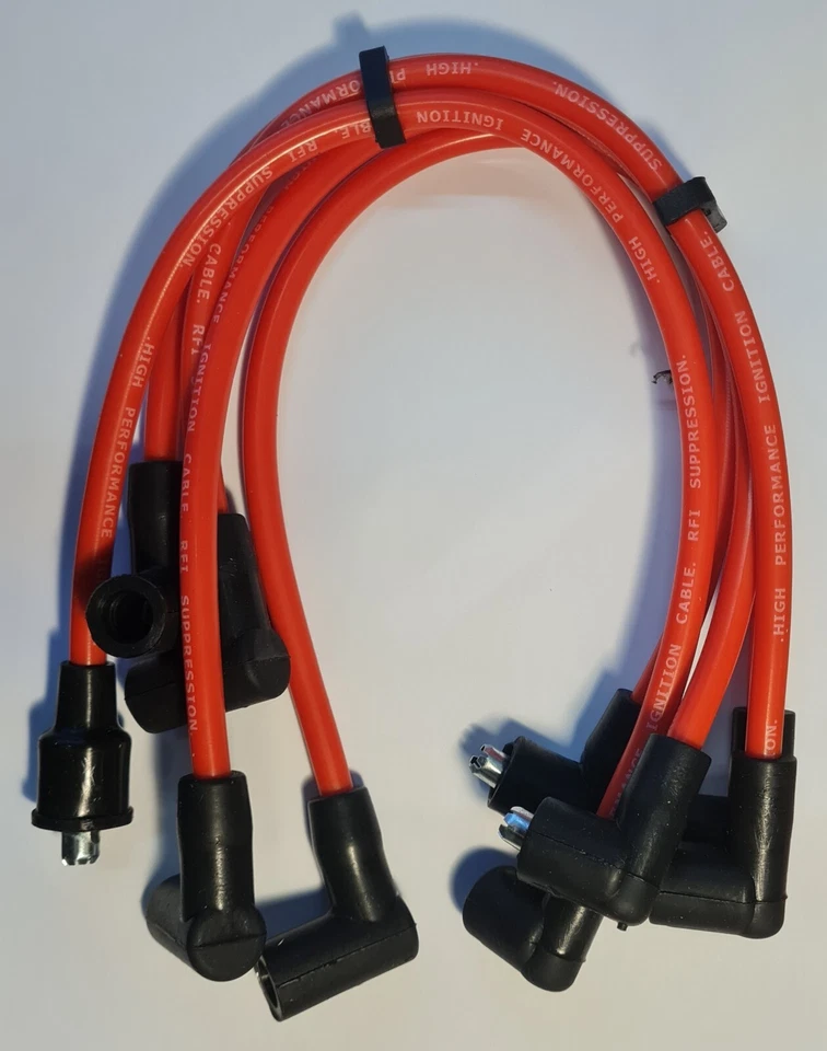 Classic Mini High Performance Silicone Ignition Lead Set GHT241 Red NEW - Image 1 of 1