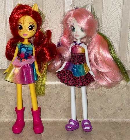 My Little Pony Equestria Girls Doll Lot Wild Rainbow Sweetie Belle & Apple Bloom Cover
