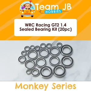 WRC Racing GT2 1.4 - 20 Pcs Rubber Sealed Bearings Kit - Picture 1 of 2