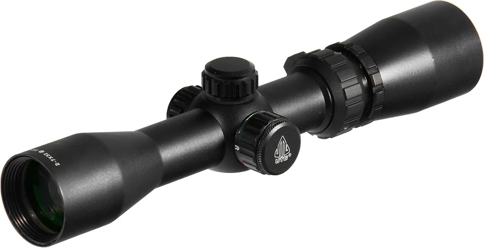 Mira para pistola UTG 2-7X32 1", alivio de ojo largo, retícula PDC, miras para pistola Foto 1 de 1