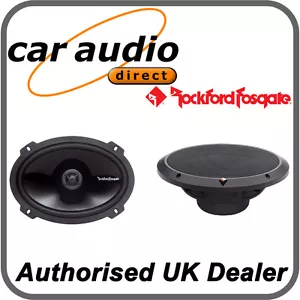 Rockford Fosgate P1692 150W 6x9" Car Audio Stereo Speakers 2 Way Oval Rear Shelf - Picture 1 of 2