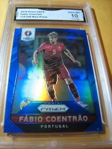 PRIZM AZUL PRIZM EURO UEFA Fabio Coentrao Portgual 2016 # 115/249 calificación 10 - Imagen 1 de 1