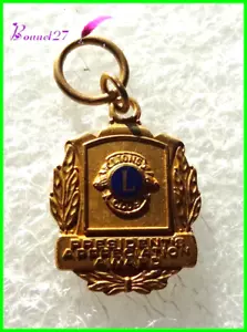 Pendentif Médaille LIONS CLUB - PRIX PRESIDENT'S APPRECIATION AWARD #692 - Imagen 1 de 2