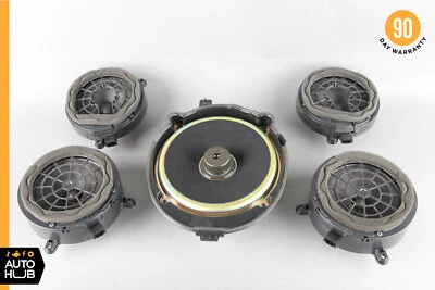 03-09 Mercedes W209 CLK350 CLK500 CLK550 Door Speaker Speakers Set Subwoofer OEM - Image 1 of 4