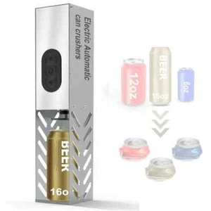 Trituradora de latas eléctrica montable en pared compactador de reciclaje de latas de aluminio - enchufe de la UE - Imagen 1 de 8
