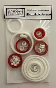 1981 Stern Split Second Pinball Machine Rubber Ring Kit - Picture 1 of 3