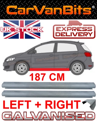 PER VW GOLF MK5 MK6 5 6 PLUS 05-13 5 PORTE RIPARAZIONE BATTITACCO CORPO RUGGINE PANNELLO ESTERNO COPPIA - Immagine 1 di 4