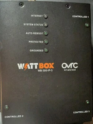 WattBox WB-300-IP-3 IP Power Conditioner - Image 1 of 4