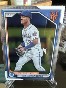 2024 Bowman Baseball Chrome Prospect #BCP-40 Luisangel Acuna New York Mets - Bild 1 von 1