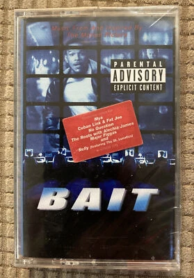 Bait Soundtrack Movie Explicit Lyrics Audio Cassette Tape Motion Picture  - Image 1 of 2