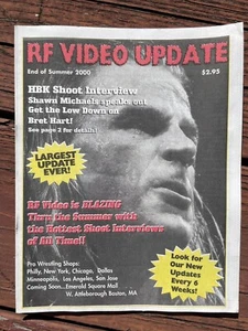 Shawn Michaels RF Video Catalog Summer 2000 Rare Ad WWE WWF HBK - Picture 1 of 4