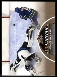 2021-22 Upper Deck UD Canvas Conor Garland Vancouver Canucks #C350 - Picture 1 of 2