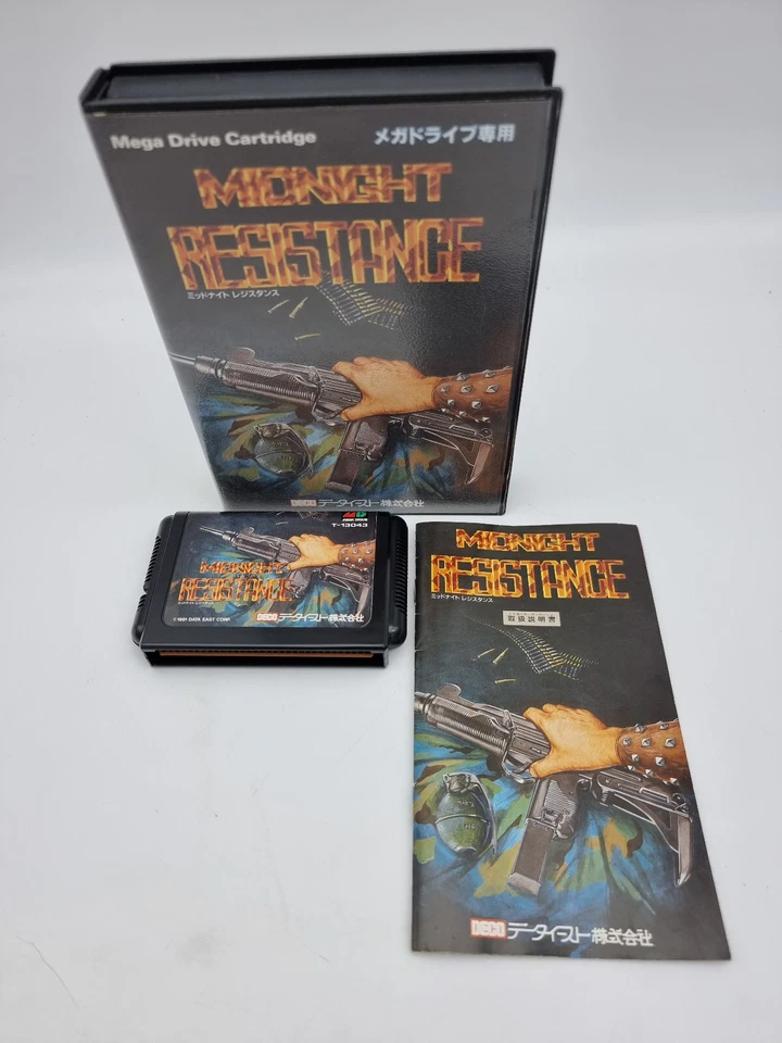 Midnight Resistance Sega Megadrive Japan Used - Image 1 of 4