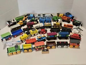 47 Piece Wooden Magnetic Thomas the Train & Brio Train Cars & Other Thomas Train - Picture 1 of 23