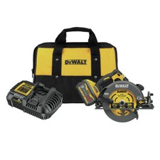 DeWalt DCS578X1 FLEXVOLT 60V MAX 7-1/4 インチ丸鋸キット (1) 9 Ah バッテリー付き 新品