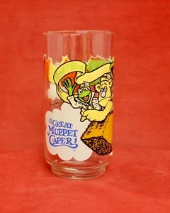 McDonalds The Great Muppet Caper The Great Gonzo Drinking Glass 1981 Fozzie Bear - Picture 1 of 4