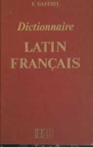 Dictionnaire latin-français | F.Gaffiot | Bon état - Imagen 1 de 3