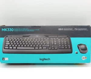 Logitech MK330 Tastatur-/Maus Set - Schwarz QWERTZ Deutsch B-WARE (920-008533) - Bild 1 von 2