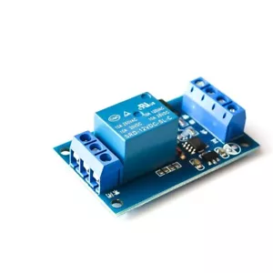 Módulo de relé biestable botón de enlace de 12 V interruptor autobloqueante de arranque/parada de automóvil 2 piezas - Imagen 1 de 1