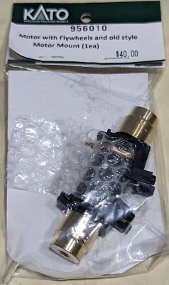 NUEVO Motor Kato 956010 HO H con volantes y soportes de estilo antiguo Foto 1 de 3