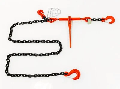 LOADCARE Zurrkette | 1-teilig | 10mm | 6300 daN | 6,3t | 3,5m |Spannkette Ratschenspanner