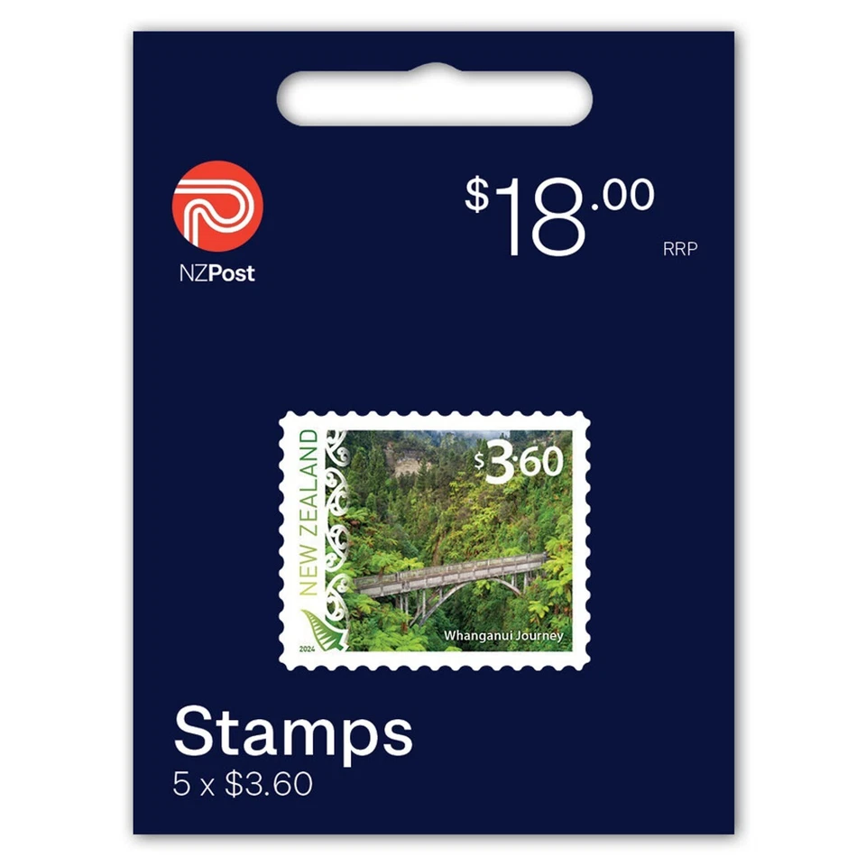 Nueva Zelanda 2024 Scenic Definitives $3,60 Autoadhesivo Como Nuevo MNH Folleto Foto 1 de 1