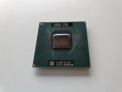 HP G60-118EM Processor CPU SLAVG Intel Core 2 T3200 LF80537 2GHz 4M 667MHz - Image 1 of 4