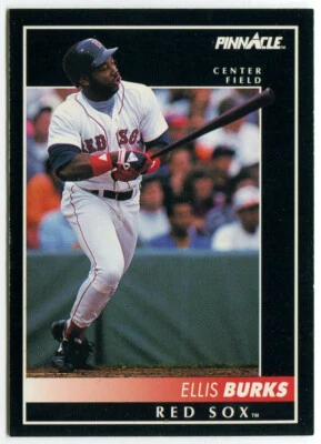 1992 Pinnacle #26 Ellis Burks Boston Red Sox - Image 1 of 2