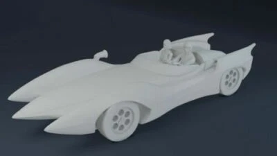 Juego de figuras Speed Racer Mach 5 + 11 impresión 3D Speed Trixie Pops Racer X Mom Sparky Foto 1 de 4