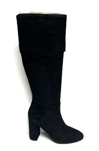Cole Haan Womens Tess Cuff Boot Black Suede Size 7.5 B(M) - Picture 1 of 6