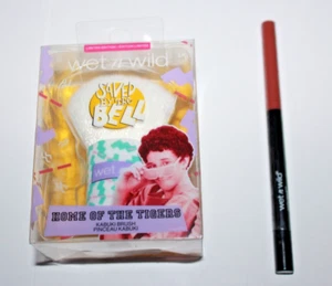 Wet n Wild Saved By The Bell Kabuki Brush +PerfectPout Gel Lip Liner #661D New - Picture 1 of 2