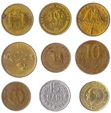 9 DIFFERENT COINS FROM COUNTRIES IN THE BALKANS PENINSULA. OLD COLLECTIBLE COINS
