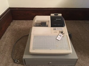Sharp ER-A470 Electronic Cash Register AS IS FOR PARTS - Picture 1 of 8
