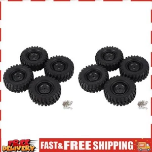 4Pcs 96mm 110mm 1.9 Inch Reusable Beadlock Wheel Rim Tires Set for Traxxas AXIAL - Bild 1 von 13