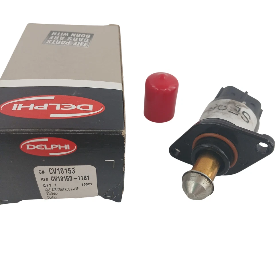 Delphi CV10153 холостого хода воздуха управления клапан IACV подходит Dodge Ram 1500 Jeep новый открытая коробка - Изображение 1 из 4