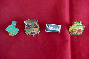 Tac O Tac Millionaire California Game Pin's - Vintage Badge Pins - Picture 1 of 2