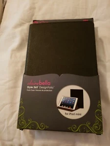 Brand New Claire Bella Style 365 Design Folio For IPad Mini Black - Picture 1 of 3