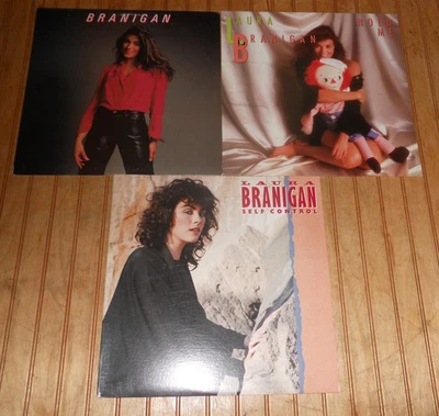 Laura Branigan Vinyl LP Lot –BRANIGAN, Self Control, Hold Me - Image 1 of 4