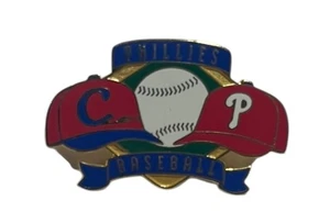 Vintage Philadelphia Phillies Pin Hat Enamel Lapel Pin Button Baseball - Picture 1 of 4