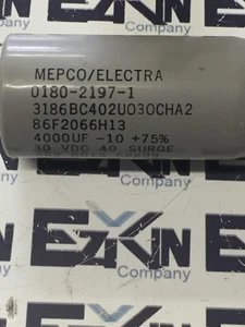 Condensatore Mepco/Electra 0180-2197-1 4000μF 30VDC - Foto 1 di 1