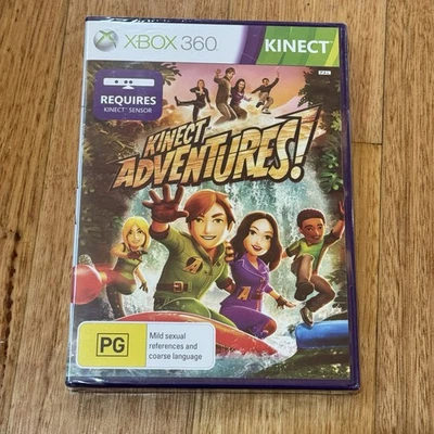 Kinect Adventures Microsoft Xbox 360 Video Game Sealed Brand New - Image 1 of 4