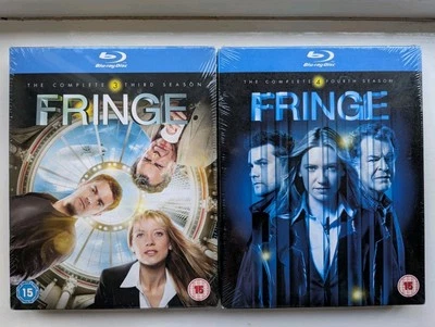 Fringe: Third + Fourth Season (2x Blu-ray 2012, 4-Disc Set) bundle, New & Sealed - Image 1 of 3